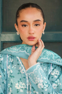 Cross Stitch | Printed Lawn | BLUE CHARM by Cross Stitch - Designer Dress - Type: Ladies Clothes - Available at Libayah - 100% Original