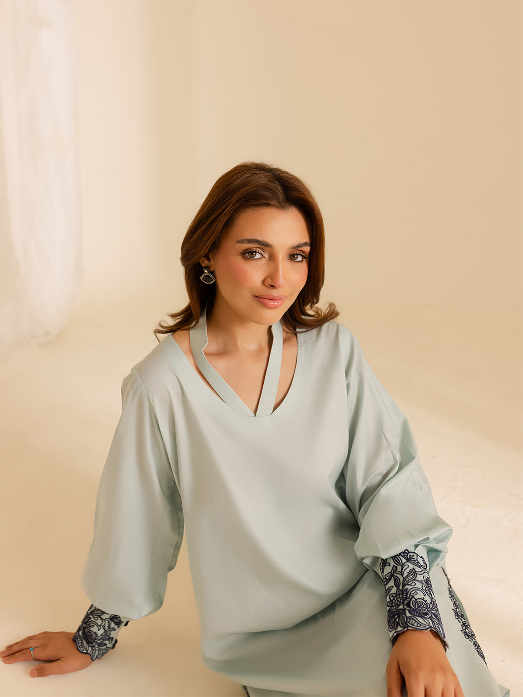 Mahnur | Petal Whispers Lawn Pret | Crystal by Mahnur - Designer Dress - Type: Ladies Clothes - Available at Libayah - 100% Original