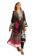 Gul Ahmed | Winter Collection 24 | Cotail Suit with Printed Twill Cotton Linen Dupatta CV-32010 by Gul Ahmed - Designer Dress - Type: Ladies Clothes - Available at Libayah - 100% Original