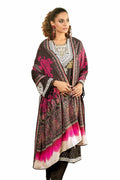 Gul Ahmed | Winter Collection 24 | Cotail Suit with Printed Twill Cotton Linen Dupatta CV-32010 by Gul Ahmed - Designer Dress - Type: Ladies Clothes - Available at Libayah - 100% Original