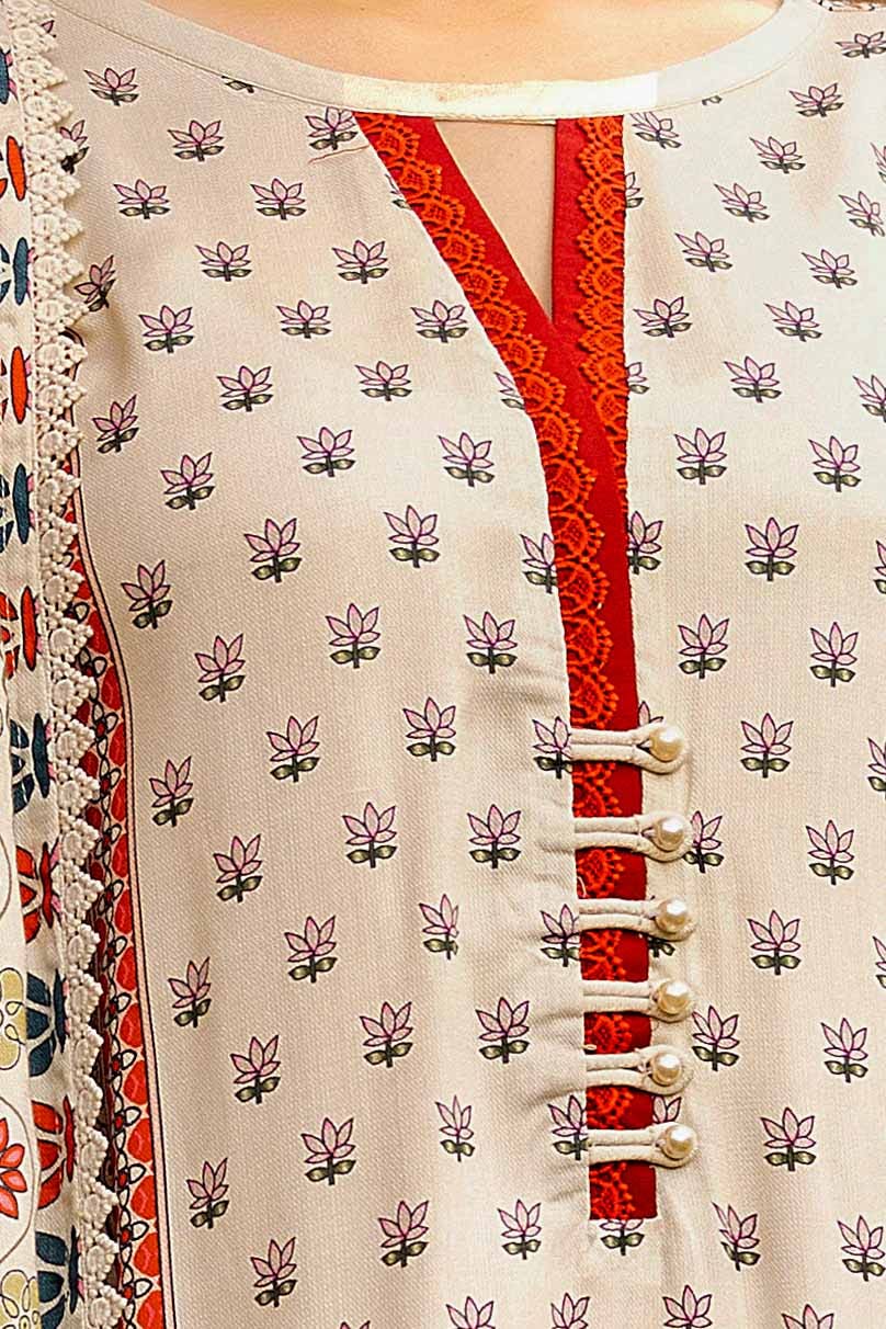 Gul Ahmed | Winter Collection 24 | Cotail Suit CV-42002 by Gul Ahmed - Designer Dress - Type: Ladies Clothes - Available at Libayah - 100% Original