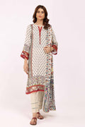 Gul Ahmed | Winter Collection 24 | Cotail Suit CV-42002 by Gul Ahmed - Designer Dress - Type: Ladies Clothes - Available at Libayah - 100% Original