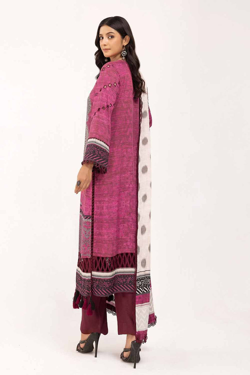 Gul Ahmed | Winter Collection 24 | Cotail Suit CV-42004 by Gul Ahmed - Designer Dress - Type: Ladies Clothes - Available at Libayah - 100% Original