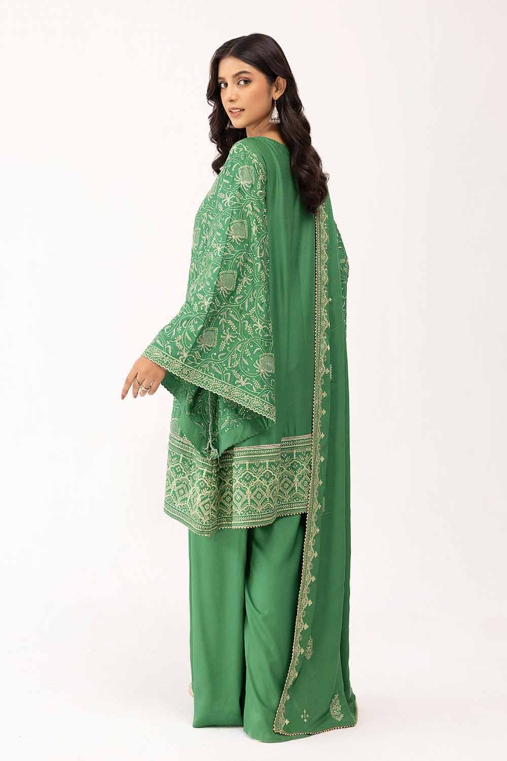 Gul Ahmed | Winter Collection 24 | Cotail Dupatta CV-42007 by Gul Ahmed - Designer Dress - Type: Ladies Clothes - Available at Libayah - 100% Original