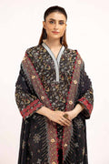 Gul Ahmed | Winter Collection 24 | Twill Cotton Linen Dupatta CV-42012 by Gul Ahmed - Designer Dress - Type: Ladies Clothes - Available at Libayah - 100% Original