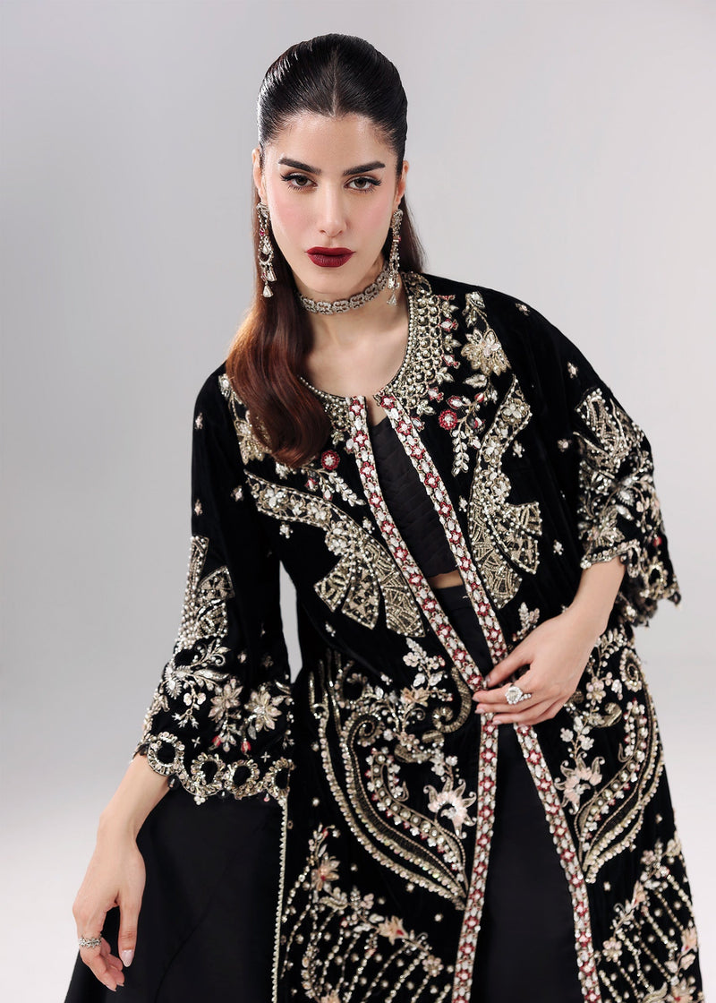 Sardinia | Lamore Luxury Handwork Edit 25 | Black Swan by Sardinia - Designer Dress - Type : Ladies Clothes - Available at Libayah - 100% Original 