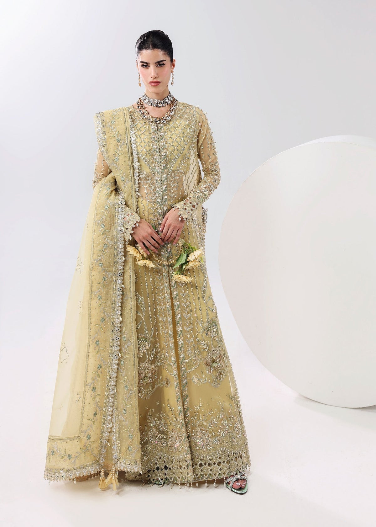 Sardinia | Lamore Luxury Handwork Edit 25 | Amber haze by Sardinia - Designer Dress - Type : Ladies Clothes - Available at Libayah - 100% Original 