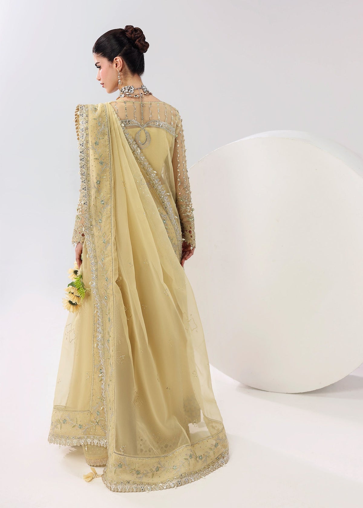 Sardinia | Lamore Luxury Handwork Edit 25 | Amber haze by Sardinia - Designer Dress - Type : Ladies Clothes - Available at Libayah - 100% Original 