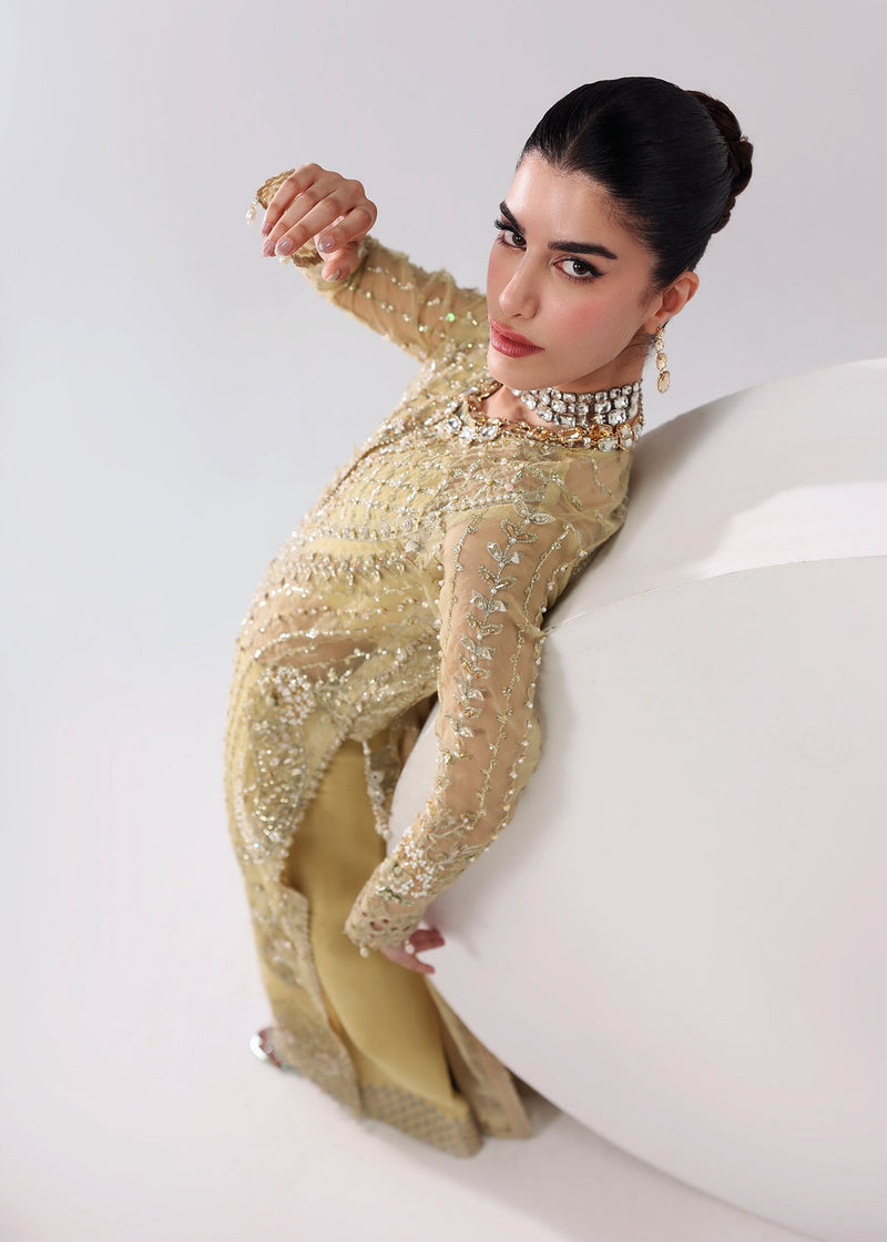 Sardinia | Lamore Luxury Handwork Edit 25 | Amber haze by Sardinia - Designer Dress - Type : Ladies Clothes - Available at Libayah - 100% Original 