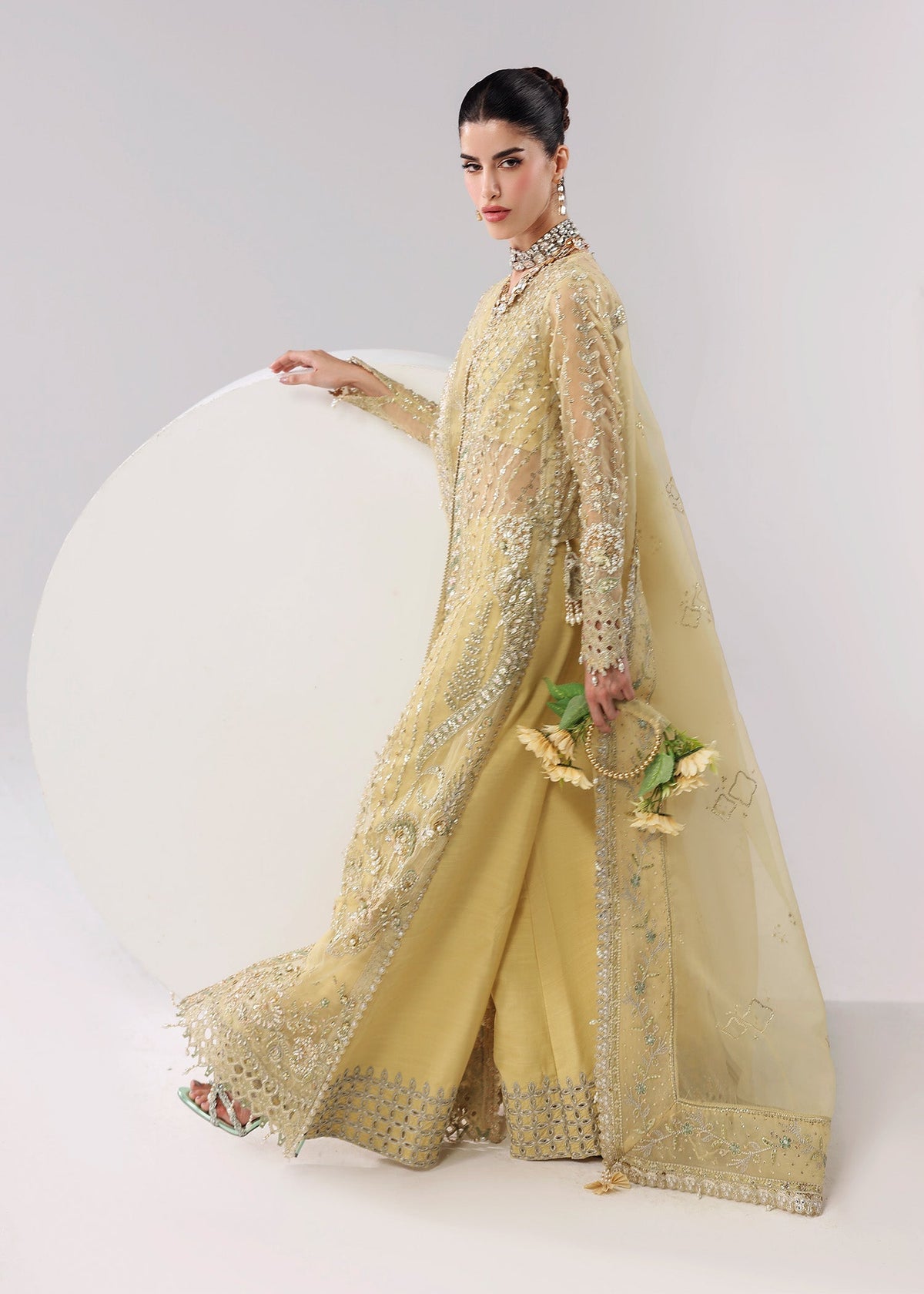 Sardinia | Lamore Luxury Handwork Edit 25 | Amber haze by Sardinia - Designer Dress - Type : Ladies Clothes - Available at Libayah - 100% Original 
