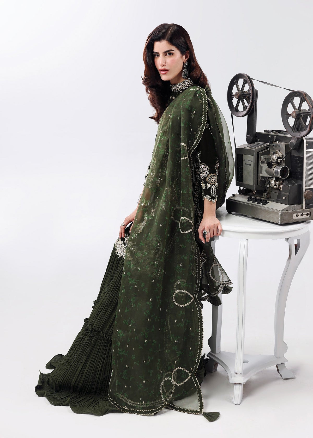 Sardinia | Lamore Luxury Handwork Edit 25 | Velvet Dream by Sardinia - Designer Dress - Type : - Available at Libayah - 100% Original 