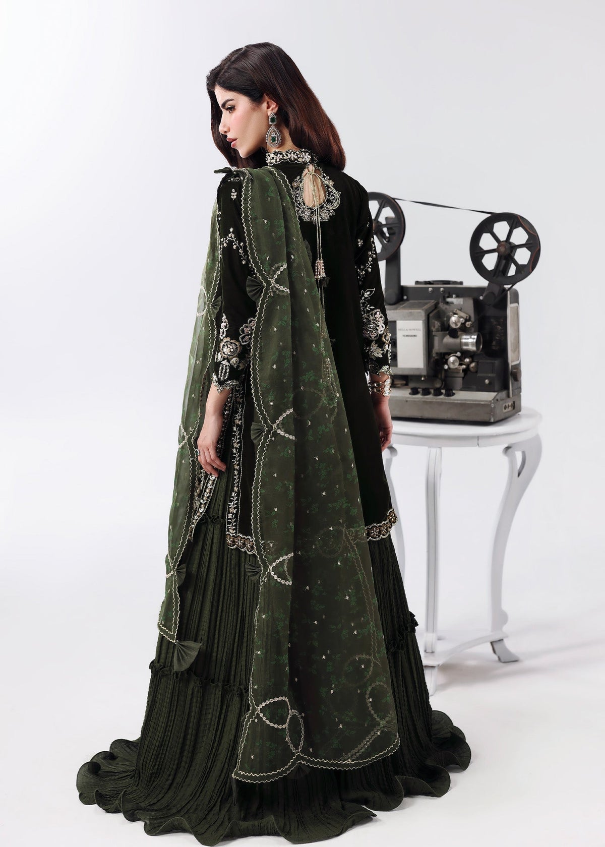 Sardinia | Lamore Luxury Handwork Edit 25 | Velvet Dream by Sardinia - Designer Dress - Type : - Available at Libayah - 100% Original 