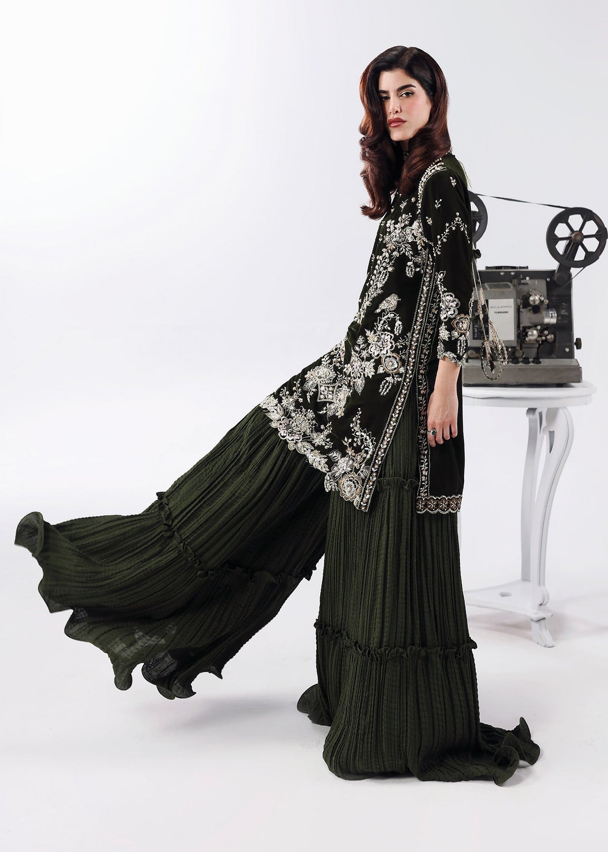 Sardinia | Lamore Luxury Handwork Edit 25 | Velvet Dream by Sardinia - Designer Dress - Type : - Available at Libayah - 100% Original 