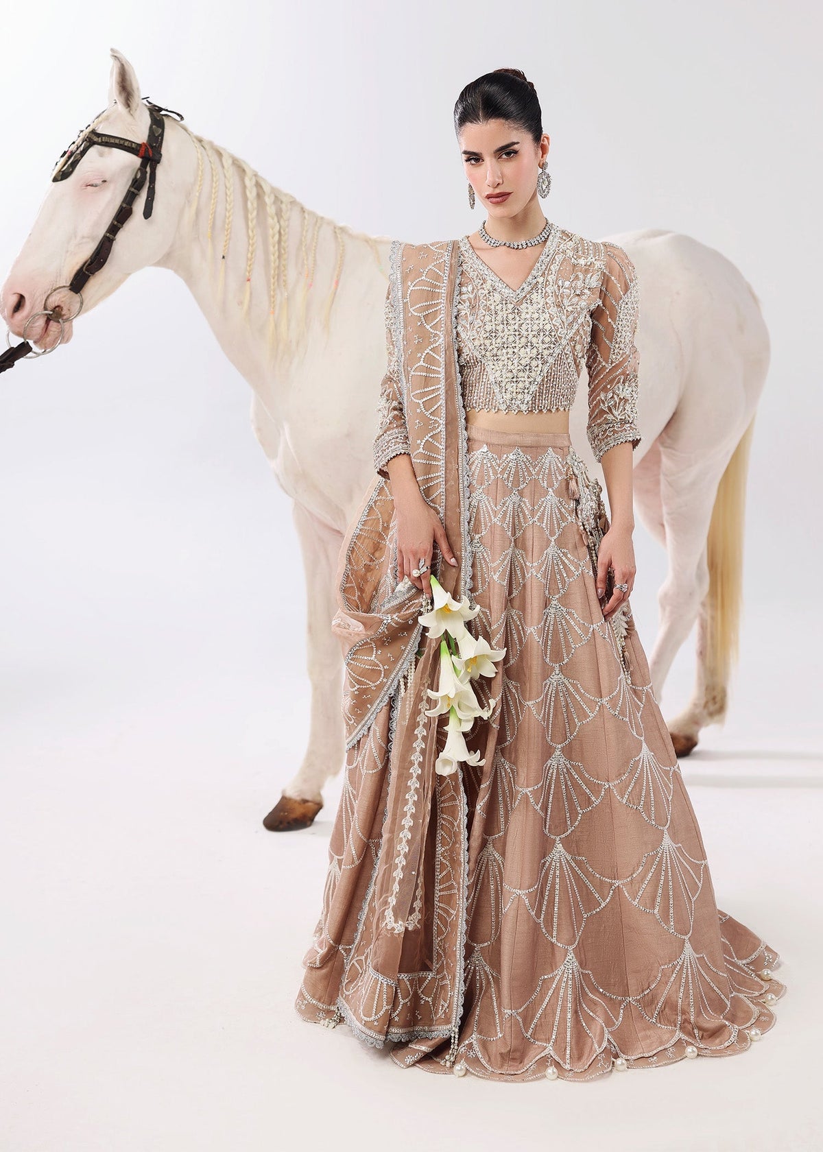 Sardinia | Lamore Luxury Handwork Edit 25 | Silk Whisper by Sardinia - Designer Dress - Type : Ladies Clothes - Available at Libayah - 100% Original 