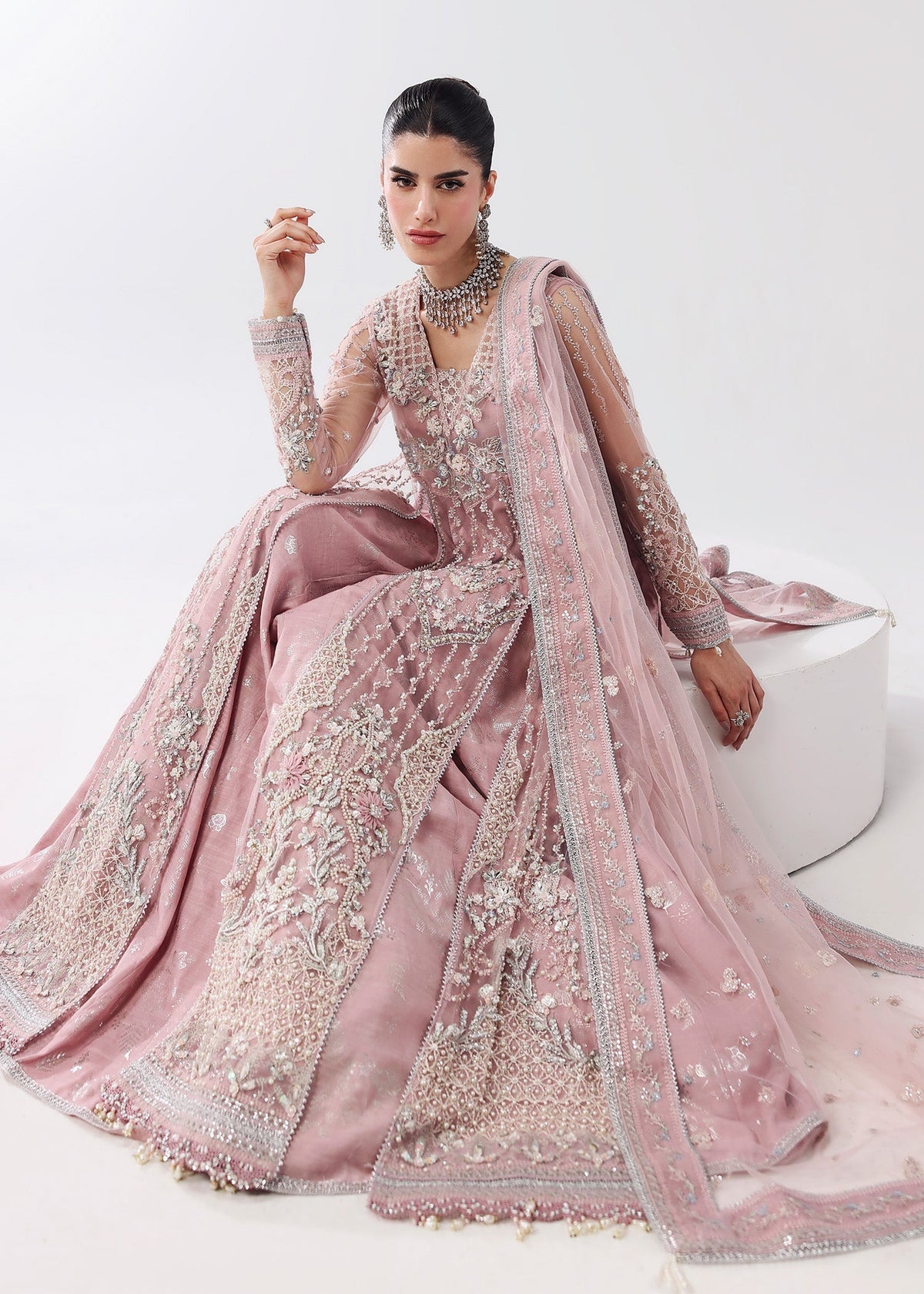 Sardinia | Lamore Luxury Handwork Edit 25 | Lilac luxe by Sardinia - Designer Dress - Type : Ladies Clothes - Available at Libayah - 100% Original 