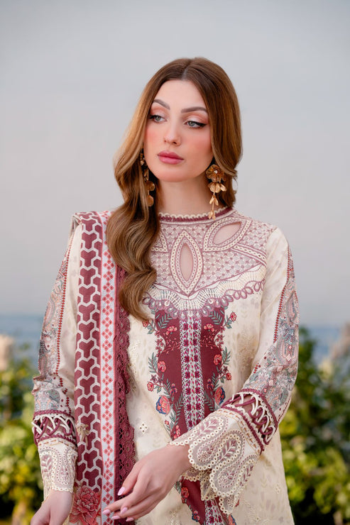 Aabyaan | Shezlin Chikankari Ramadan Edit 25 | ASENA (AR-06) by Aabyaan - Designer Dress - Type: Ladies Clothes - Available at Libayah - 100% Original