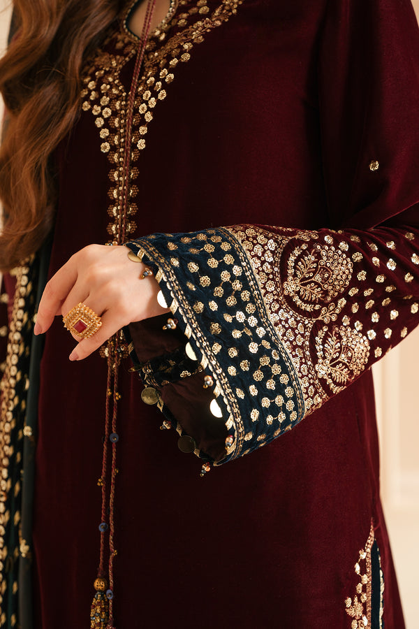 Jazmin | Velvet Edit 24 | Velvet Formal VF-2038 by Jazmin - Designer Dress - Type: Formal - Available at Libayah - 100% Original