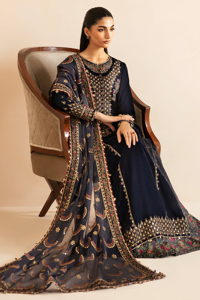 Jazmin | Velvet Edit 24 | VF-2031 by Jazmin - Designer Dress - Type: Ladies Clothes - Available at Libayah - 100% Original