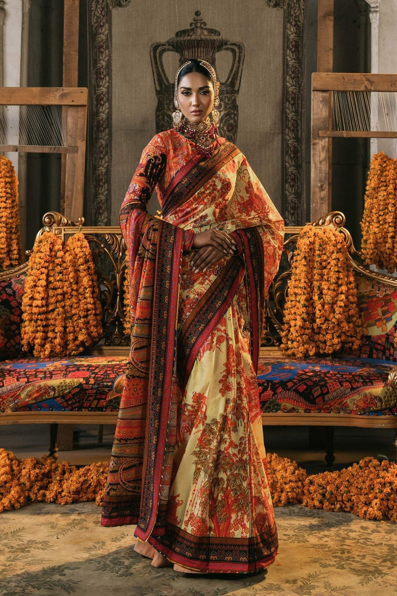 Fahad Hussayn | Lawn Banger | Damavand by Fahad Hussayn - Designer Dress - Type: Ladies Clothes - Available at Libayah - 100% Original