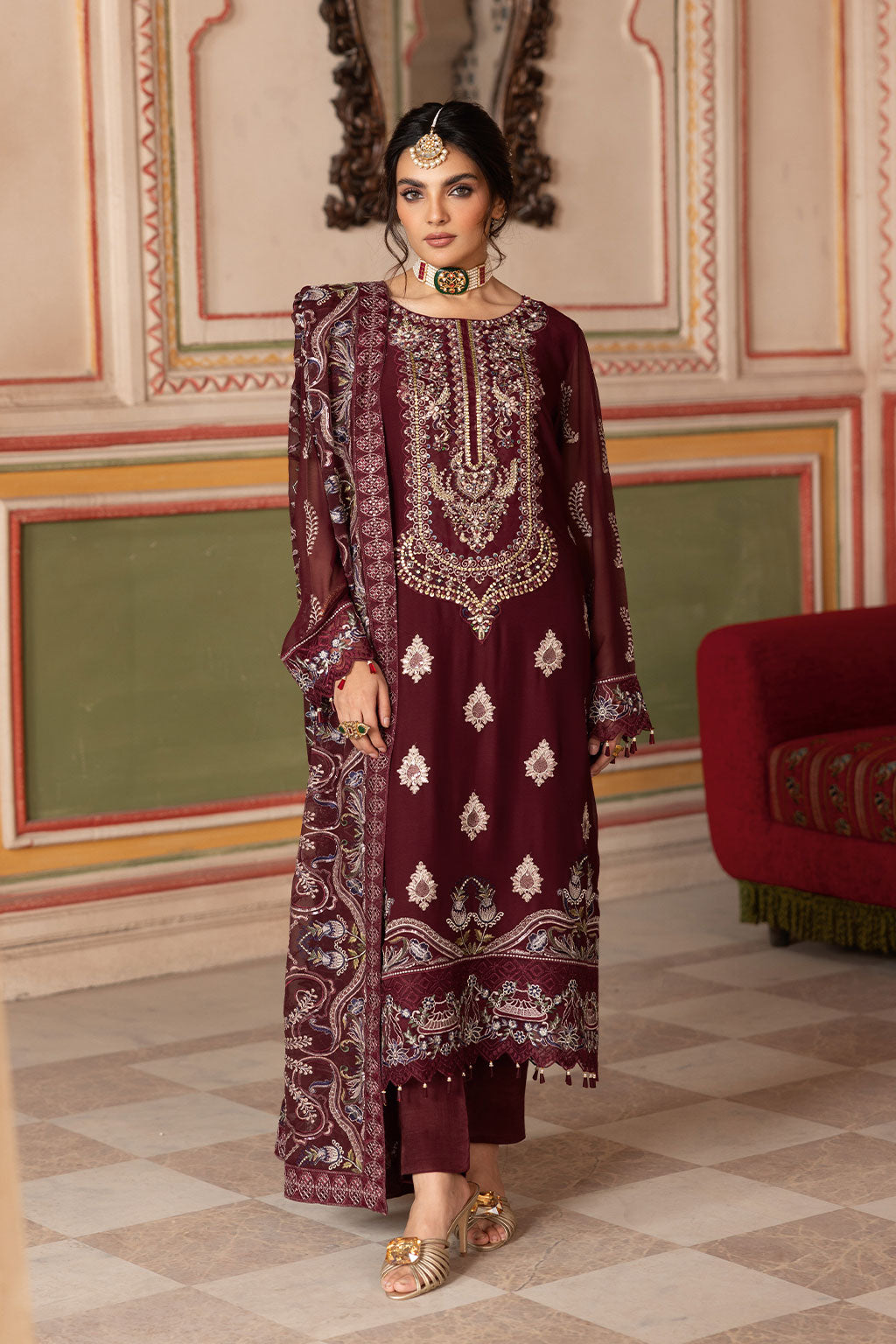 Ramsha | Dastan Formals | T-301 by Ramsha - Designer Dress - Type: Ladies Clothes - Available at Libayah - 100% Original