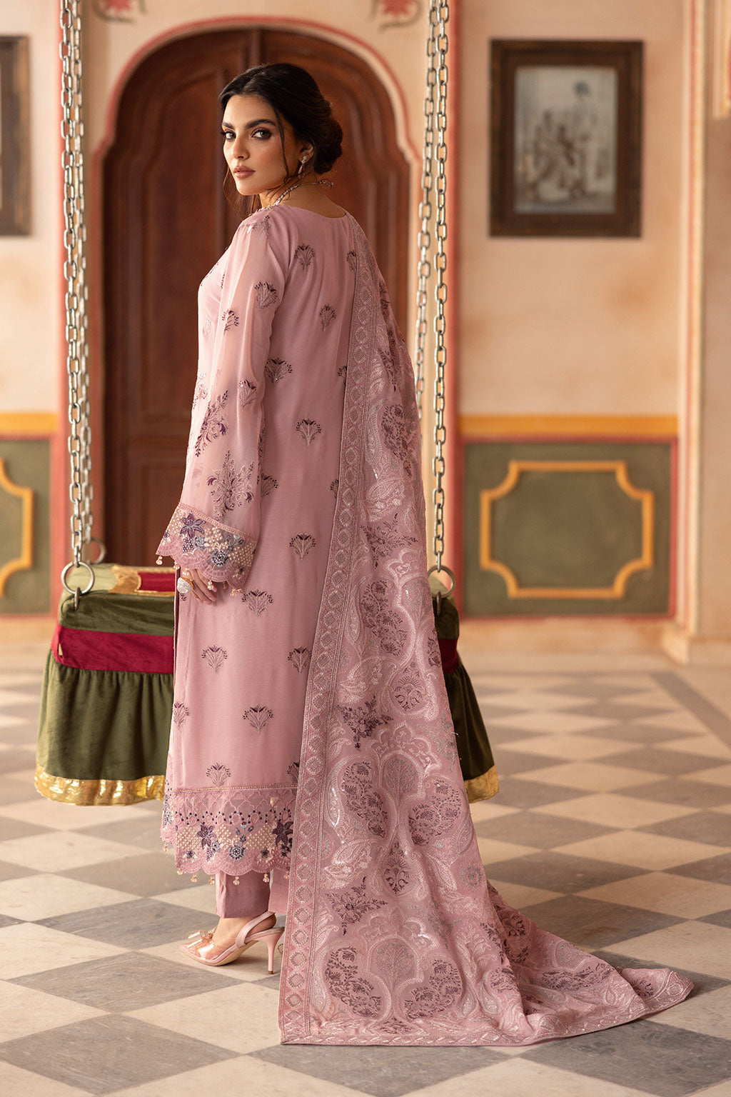 Ramsha | Dastan Formals | T-303 by Ramsha - Designer Dress - Type: Ladies Clothes - Available at Libayah - 100% Original