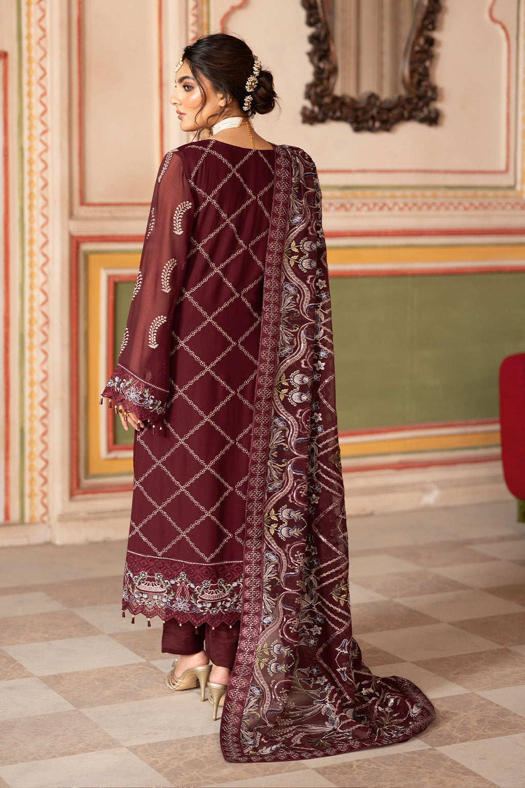 Ramsha | Dastan Formals | T-301 by Ramsha - Designer Dress - Type: Ladies Clothes - Available at Libayah - 100% Original