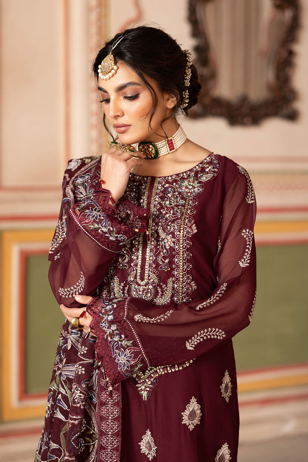 Ramsha | Dastan Formals | T-301 by Ramsha - Designer Dress - Type: Ladies Clothes - Available at Libayah - 100% Original