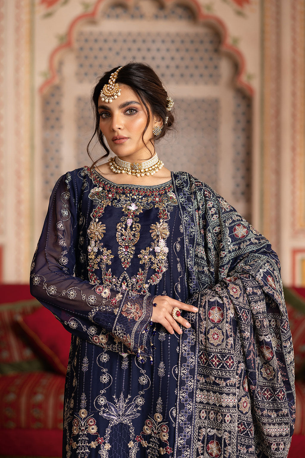 Ramsha | Dastan Formals | T-306 by Ramsha - Designer Dress - Type: Ladies Clothes - Available at Libayah - 100% Original