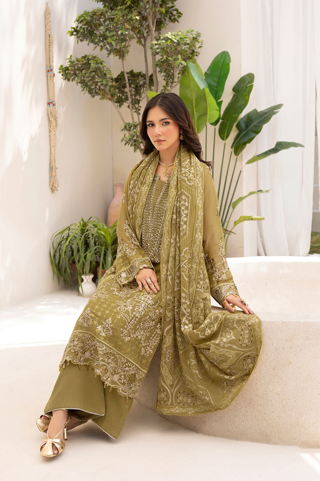 Ramsha | Dastaan Formals | T-508 by Ramsha - Designer Dress  - Type : Ladies Clothes - Available at Libayah - 100% Original 