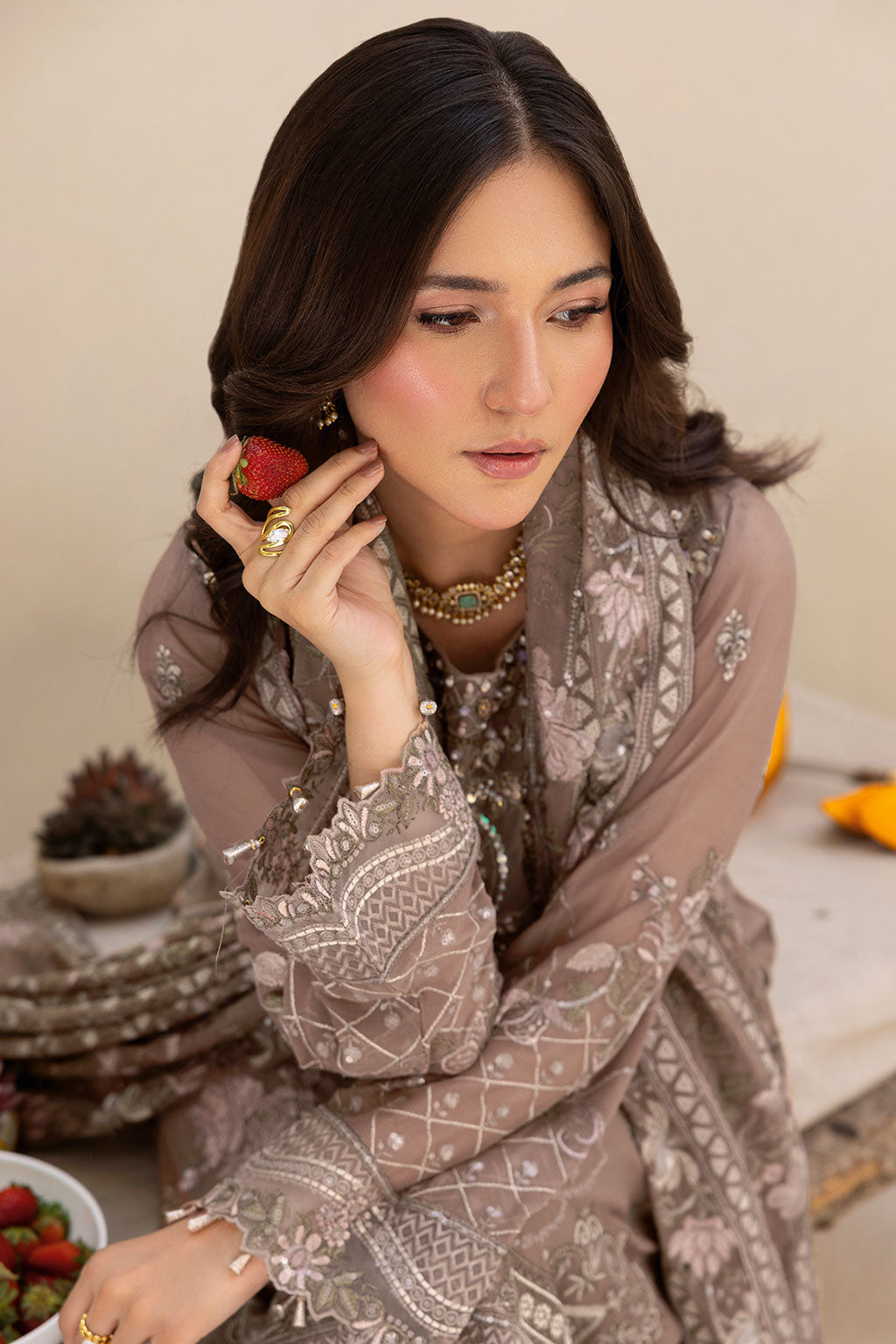 Ramsha | Dastaan Formals | T-504 by Ramsha - Designer Dress  - Type : Ladies Clothes - Available at Libayah - 100% Original 