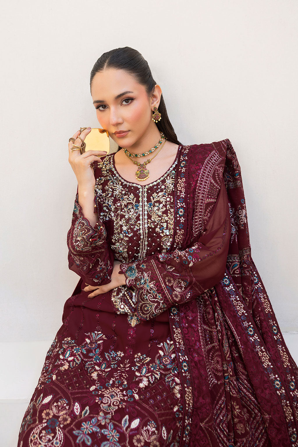 Ramsha | Dastaan Formals | T-503 by Ramsha - Designer Dress  - Type : Ladies Clothes - Available at Libayah - 100% Original 