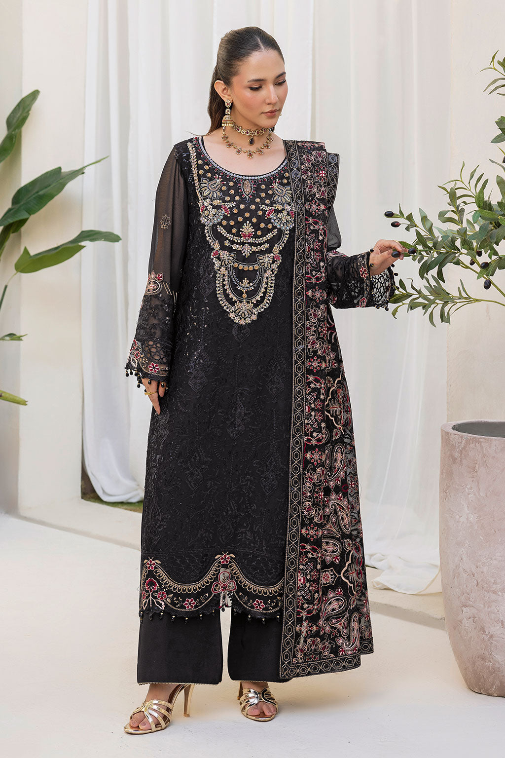 Ramsha | Dastaan Formals |T-506 by Ramsha - Designer Dress  - Type : Ladies Clothes - Available at Libayah - 100% Original 