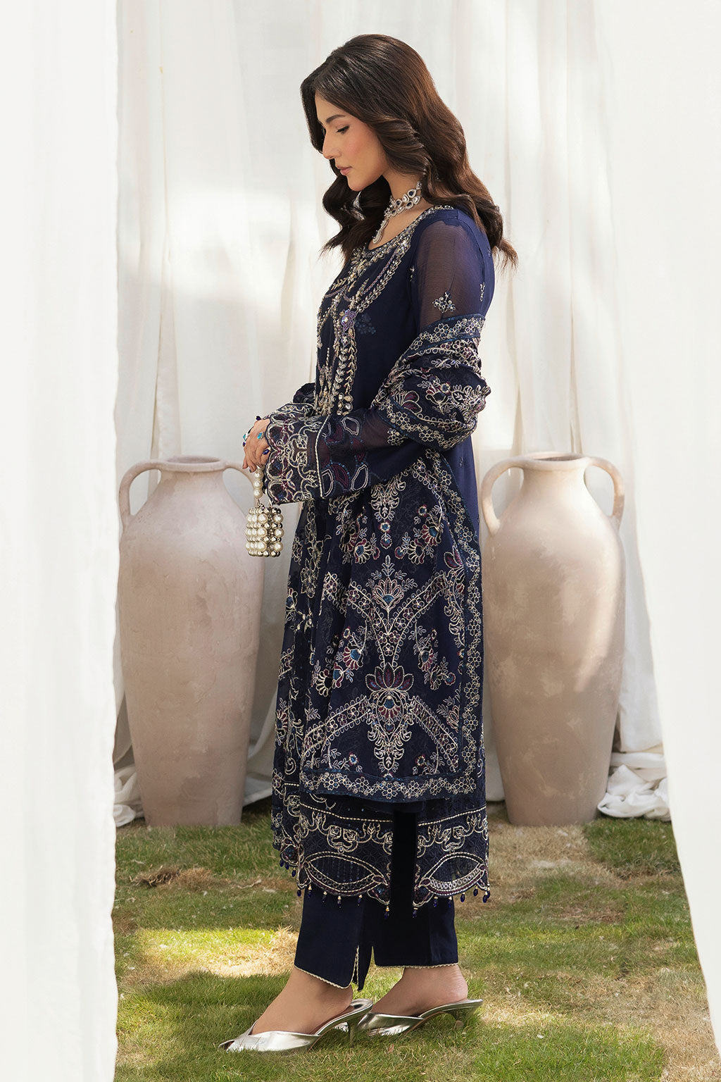 Ramsha | Dastaan Formals | T-501 by Ramsha - Designer Dress  - Type : Ladies Clothes - Available at Libayah - 100% Original 