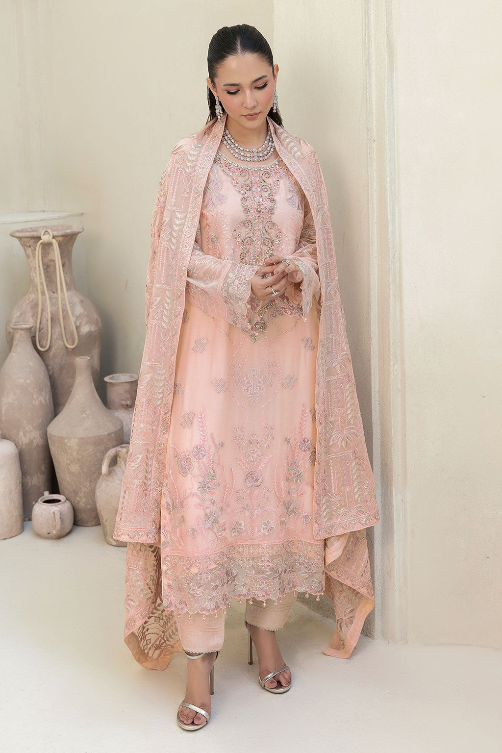 Ramsha | Dastaan Formals | T-507 by Ramsha - Designer Dress  - Type : Ladies Clothes - Available at Libayah - 100% Original 
