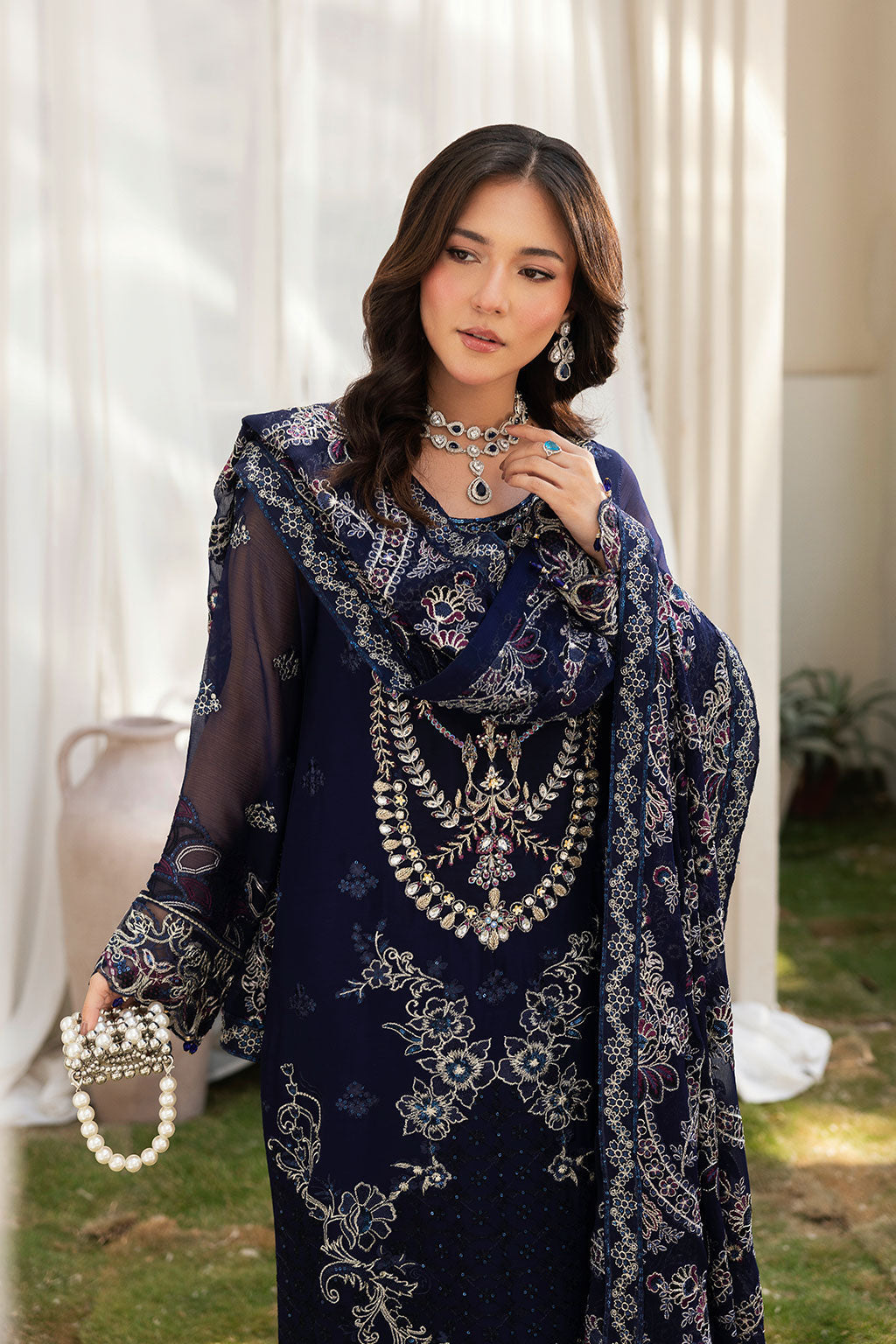 Ramsha | Dastaan Formals | T-501 by Ramsha - Designer Dress  - Type : Ladies Clothes - Available at Libayah - 100% Original 
