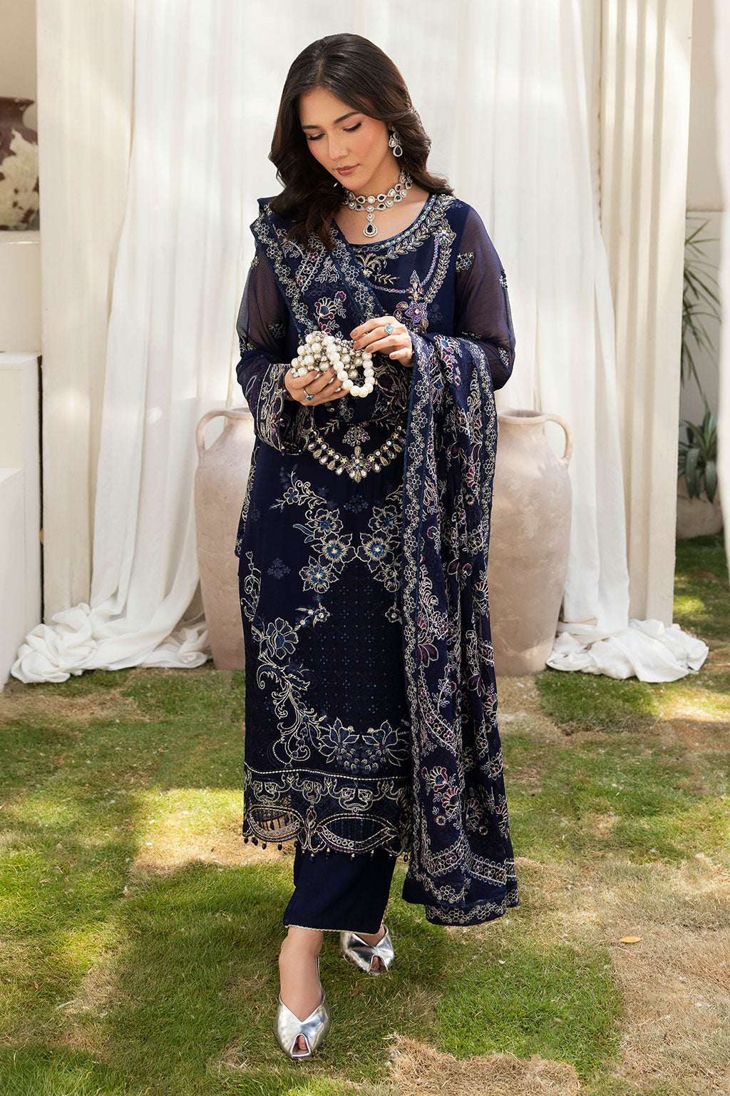 Ramsha | Dastaan Formals | T-501 by Ramsha - Designer Dress  - Type : Ladies Clothes - Available at Libayah - 100% Original 