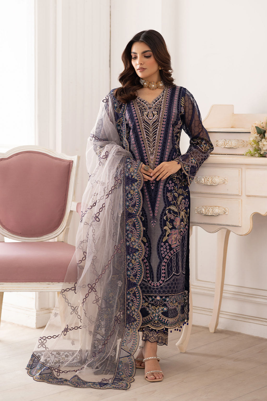 Ramsha | Dastoor Collection | P-202 by Ramsha - Designer Dress - Type: Ladies Clothes - Available at Libayah - 100% Original