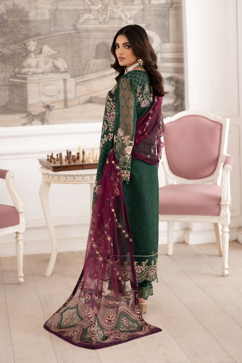 Ramsha | Dastoor Collection | P-208 by Ramsha - Designer Dress - Type: Ladies Clothes - Available at Libayah - 100% Original
