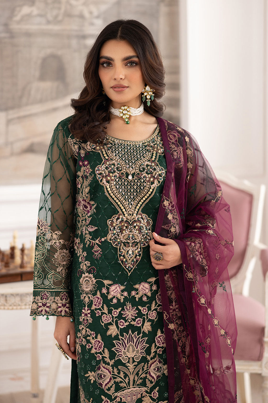Ramsha | Dastoor Collection | P-208 by Ramsha - Designer Dress - Type: Ladies Clothes - Available at Libayah - 100% Original