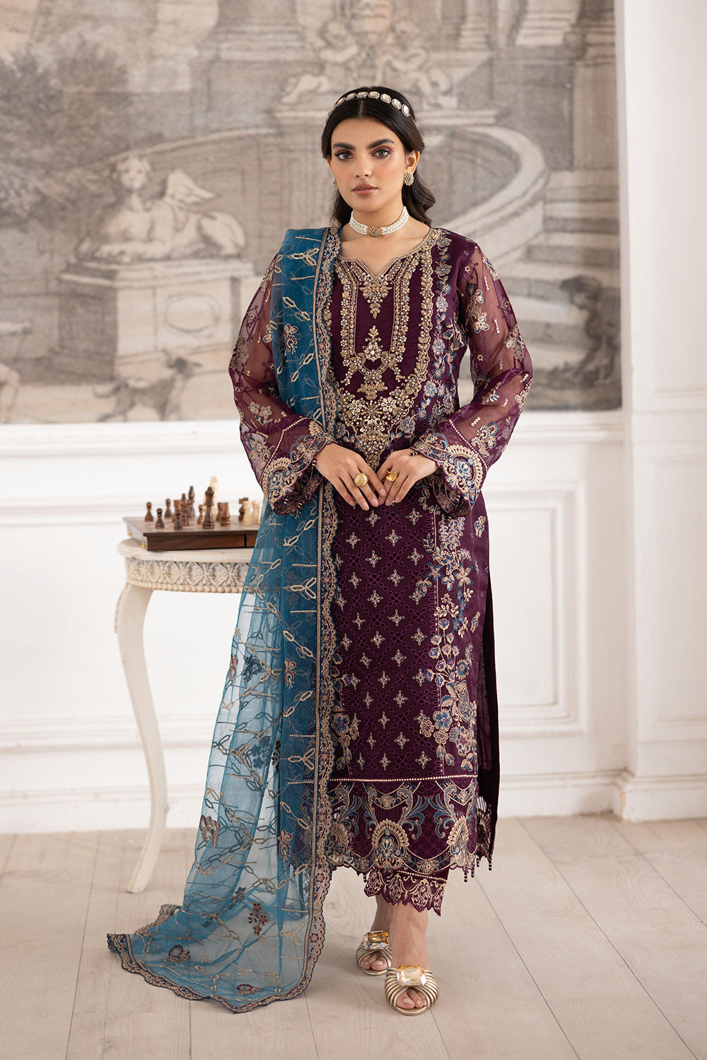 Ramsha | Dastoor Collection | P-210 by Ramsha - Designer Dress - Type: Ladies Clothes - Available at Libayah - 100% Original