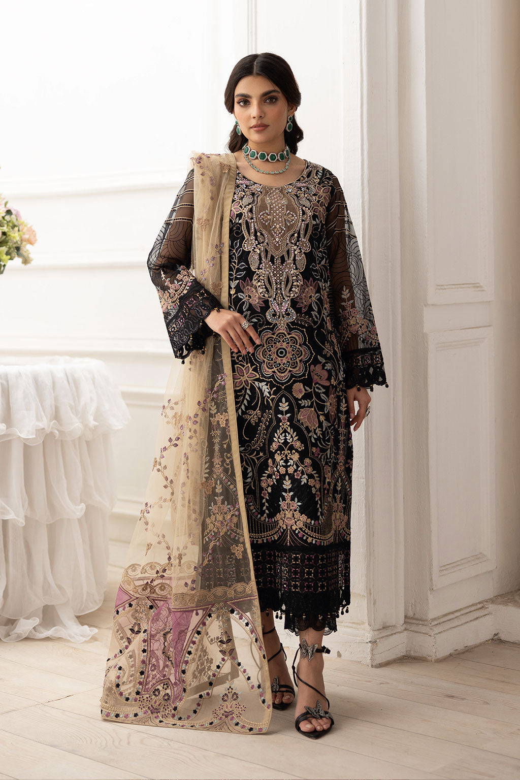 Ramsha | Dastoor Collection | P-206 by Ramsha - Designer Dress - Type: Ladies Clothes - Available at Libayah - 100% Original