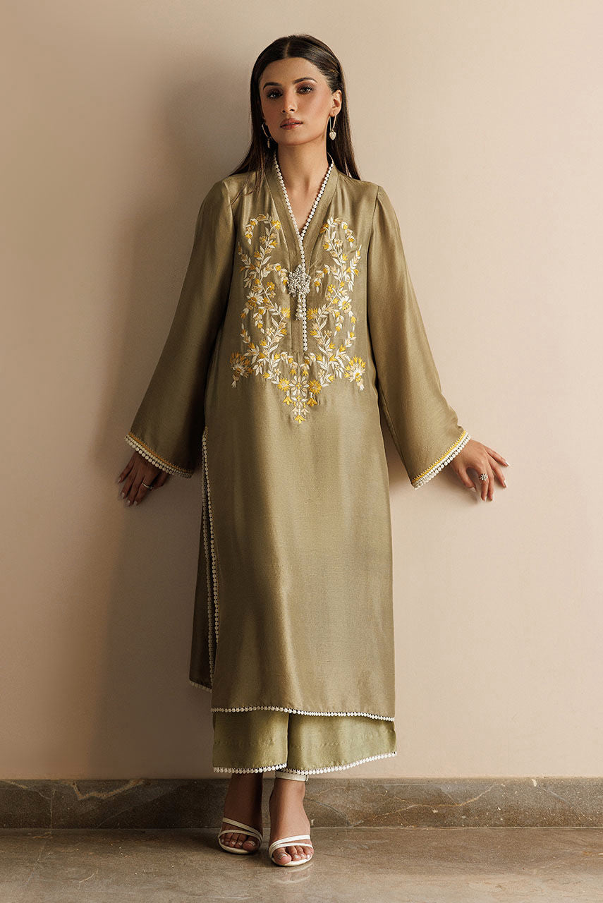 Deepak Perwani | Eid Edit 24 | KUT296 by Deepak Perwani - Designer Dress - Type: Ladies Clothes - Available at Libayah - 100% Original