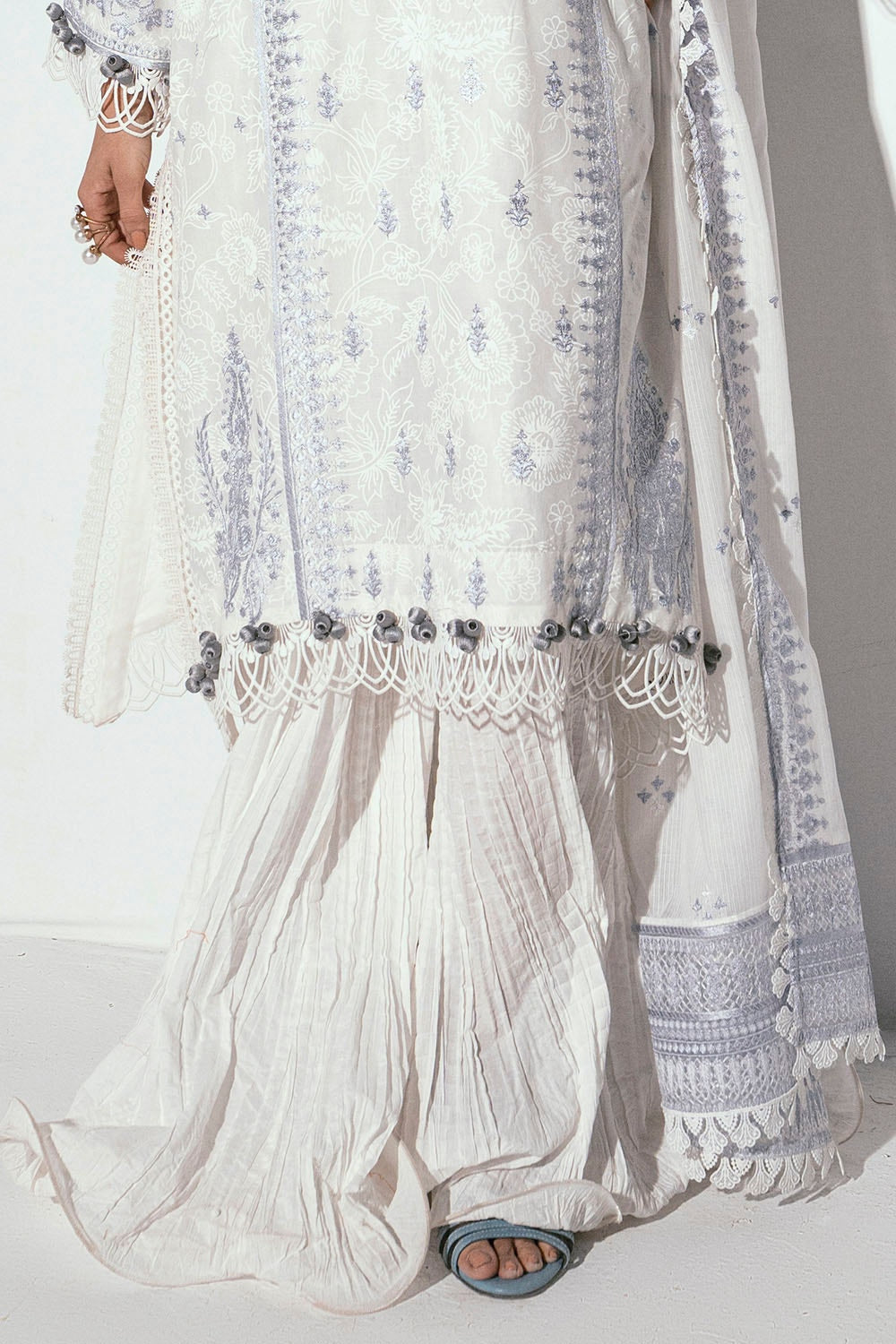 Gul Ahmed | Gul Nilofer 25 | DN-42050 by Gul Ahmed - Designer Dress - Type: Ladies Clothes - Available at Libayah - 100% Original