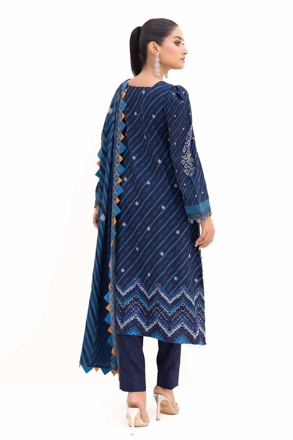 Gul Ahmed | Winter Collection 24 | Dhanak Suit DH-42003 by Gul Ahmed - Designer Dress - Type: Ladies Clothes - Available at Libayah - 100% Original