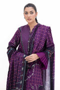 Gul Ahmed | Winter Collection 24 | Dhanak Suit DH-42008 by Gul Ahmed - Designer Dress - Type: Ladies Clothes - Available at Libayah - 100% Original