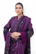 Gul Ahmed | Winter Collection 24 | Dhanak Suit DH-42008 by Gul Ahmed - Designer Dress - Type: Ladies Clothes - Available at Libayah - 100% Original