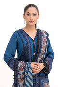 Gul Ahmed | Winter Collection 24 | Dhanak Suit DH-42009 by Gul Ahmed - Designer Dress - Type: Ladies Clothes - Available at Libayah - 100% Original