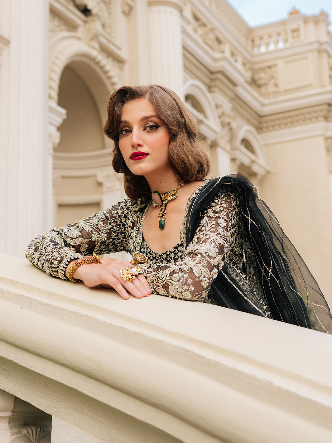 Parishay | Cindrella Luxury Formals | DIANA by Parishay - Designer Dress - Type: Bridal - Available at Libayah - 100% Original