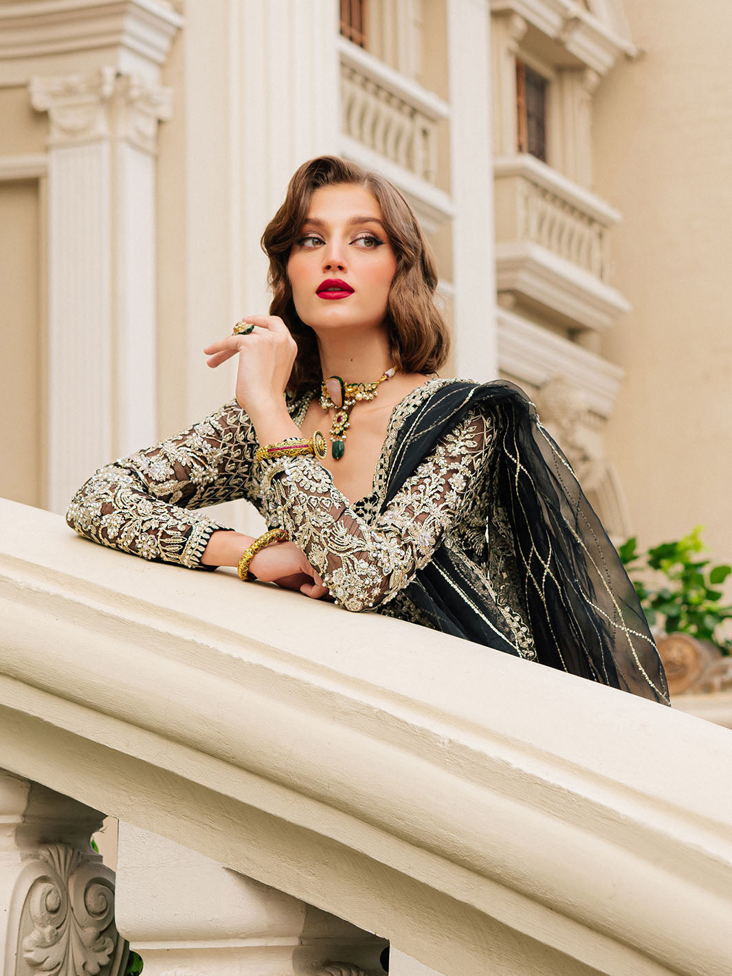 Parishay | Cindrella Luxury Formals | DIANA by Parishay - Designer Dress - Type: Bridal - Available at Libayah - 100% Original