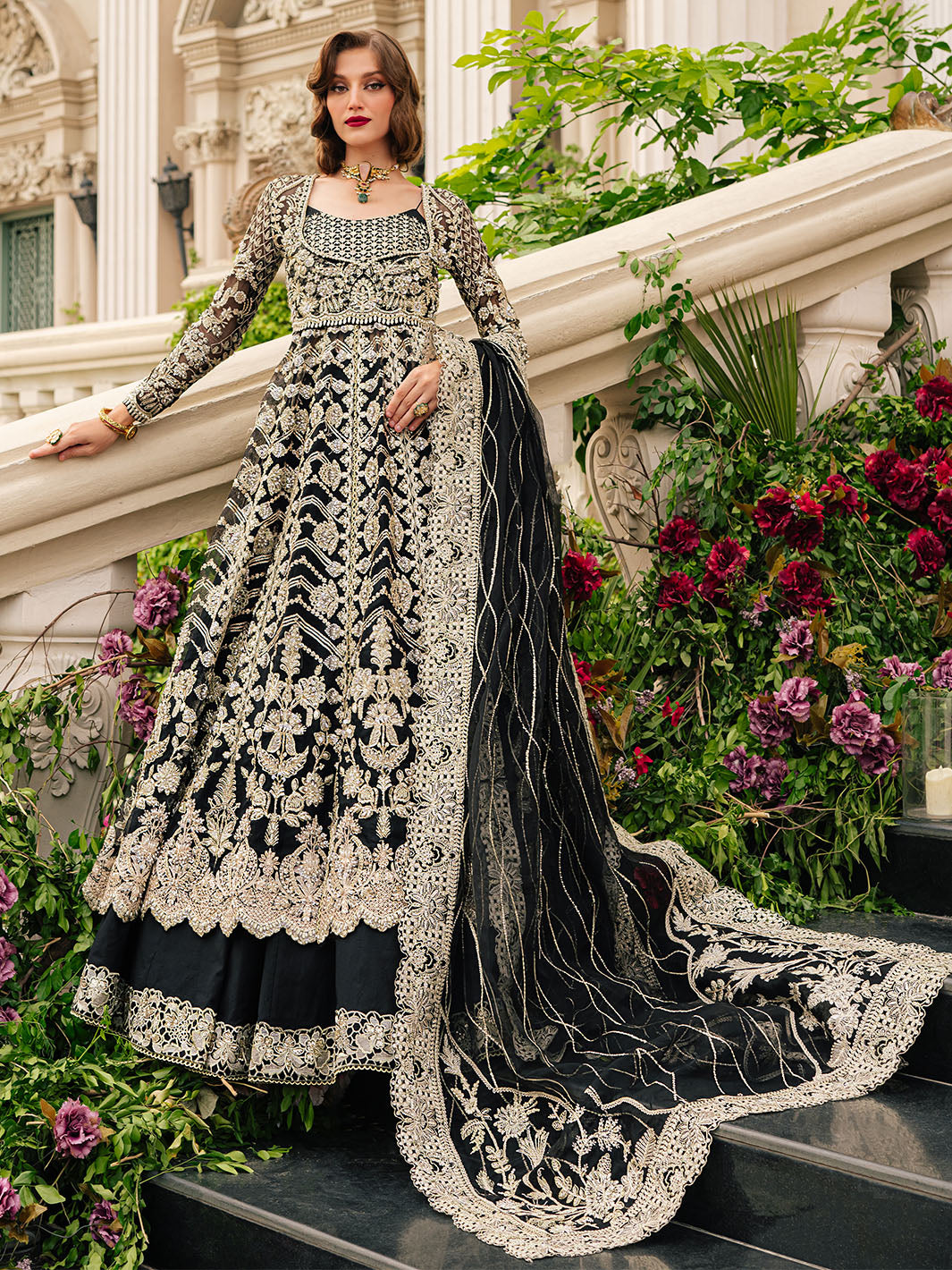 Parishay | Cindrella Luxury Formals | DIANA by Parishay - Designer Dress - Type: Bridal - Available at Libayah - 100% Original